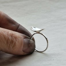 Balance silverring