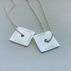 Basic Elements square - silver