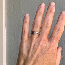 For me - budskapsring i silver