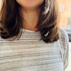 Guldelefant på guldkedja Spetsslipad ankarkedja 50cm