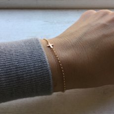 Have a little faith - gold bracelet