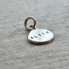Outlet - Silverklimp liten med namnet ALBIN