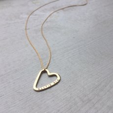 Sign-heart 18K gold